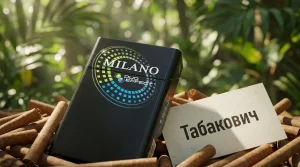 Milano Duo Effect Super Slims · Милано Дуо Эффект Супер Слим Яблоко ментол — в наличии оптом