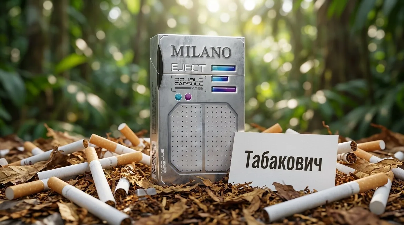 Milano Eject · Милано Енджект с Двумя Кнопками Черника Мята — в наличии оптом