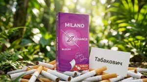 Milano SuperSlims Chage Bloom · Милано Супер Слим Черника — в наличии оптом
