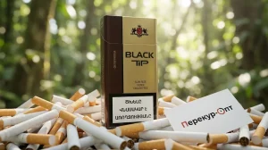 Black Tip Virginia Blend Slim · БЛЭК ТИП ВИРДЖИНИЯ СЛИМ — в наличии оптом