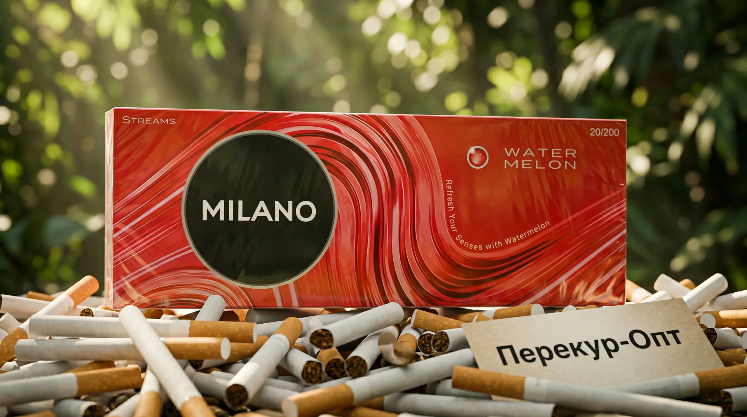 Milano Streams Watermelon · МИЛАНО СТРИМС АРБУЗ — в наличии оптом
