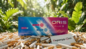 Oris Pulse Neon DX Red Grape Applemint · ОРИС ПАЛС НЕОН ВИНОГРАД ЯБЛОКО МЯТА — в наличии оптом