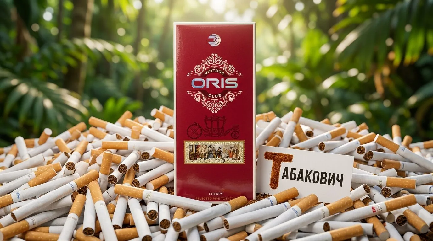 Oris Cherry Comact · Орис Вишня — в наличии оптом