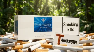 PARLIAMENT AQUA BLUE DUTY FREE · ПАРЛАМЕНТ АКВА БЛЮ ДЬЮТИ ФРИ — в наличии оптом