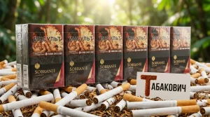 SOBRANIE BLACK KING SIZE · СОБРАНИЕ БЛЭК КИНГ САЙЗ — в наличии оптом